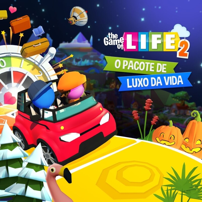 Jogo The Game of Life 2 + Pacote Vida de Luxo - PS4