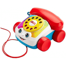 Brinquedo Telefone Feliz Fisher Price Mattel Vermelho