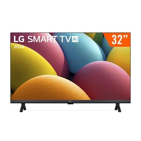 Smart TV LED 32" HD LG 32LR600B ThinQ AI Alexa HDR10 2 HDMI 1 USB Wi-Fi Bluetooth