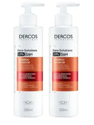 Vichy Kera Solutions Shampoo Kit com 2 unidades