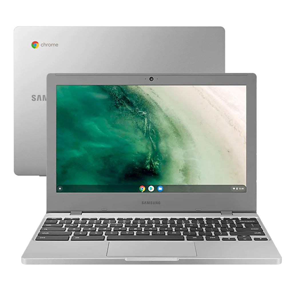 Notebook Samsung Chromebook 32GB 4GB de RAM Intel XE310XBA-KT3BR Prata