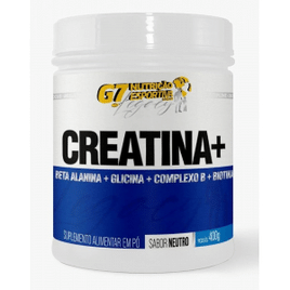 Creatina + 400g com Beta Alanina Glicina Complexo B e Biotina Legacy G7 Nutrição Esportiva