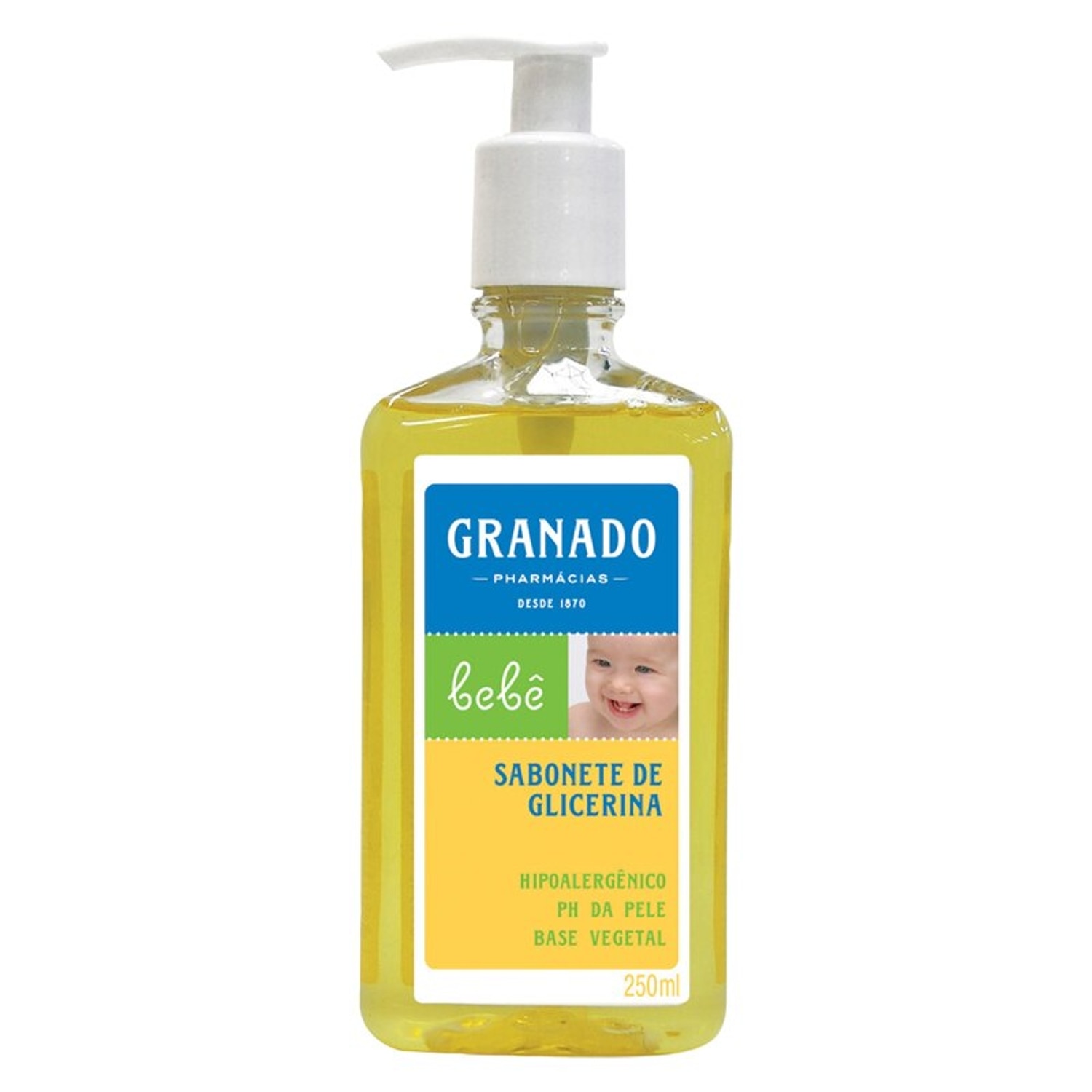 Sabonete Liquido Granado Bebe Glicerina 250ml