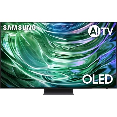 Smart TV 55" Samsung OLED 4K Design LaserSlim Alexa Built in Preto 55S90D