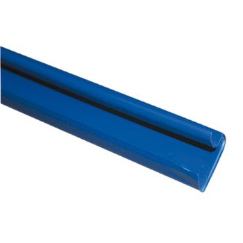 Perfil Decorativo PVC Azul para MDF Canaletado 2,44m Tecnofris