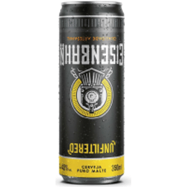 11 Unidades Cerveja Eisenbahn Pilsen Puro Malte Unfiltered - 350ml