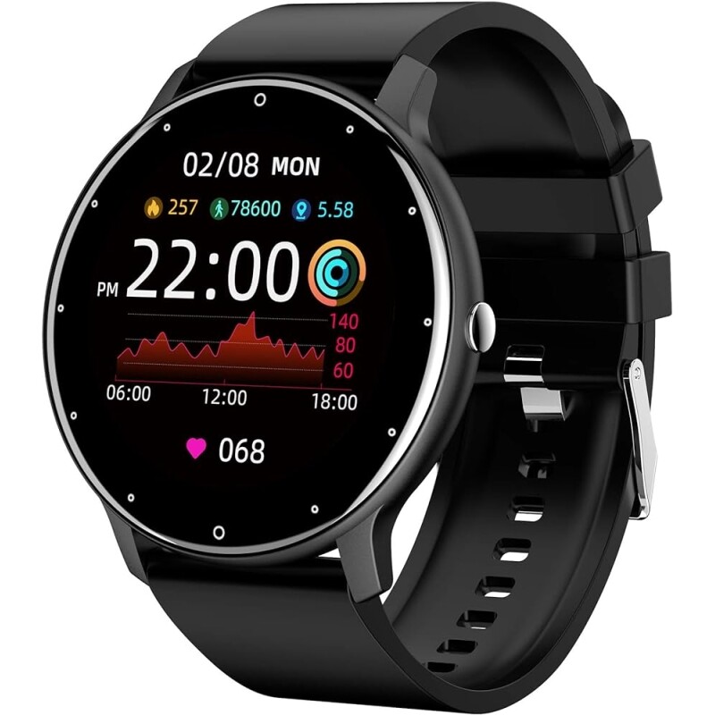 Smartwatch My Watch I Fit Haiz Tela Full Touch 1.28" Resistente à Água IP67 com Modos Esportivos