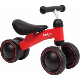 Bicicleta de Equilibrio - 4 Rodas BUBA Vermelho