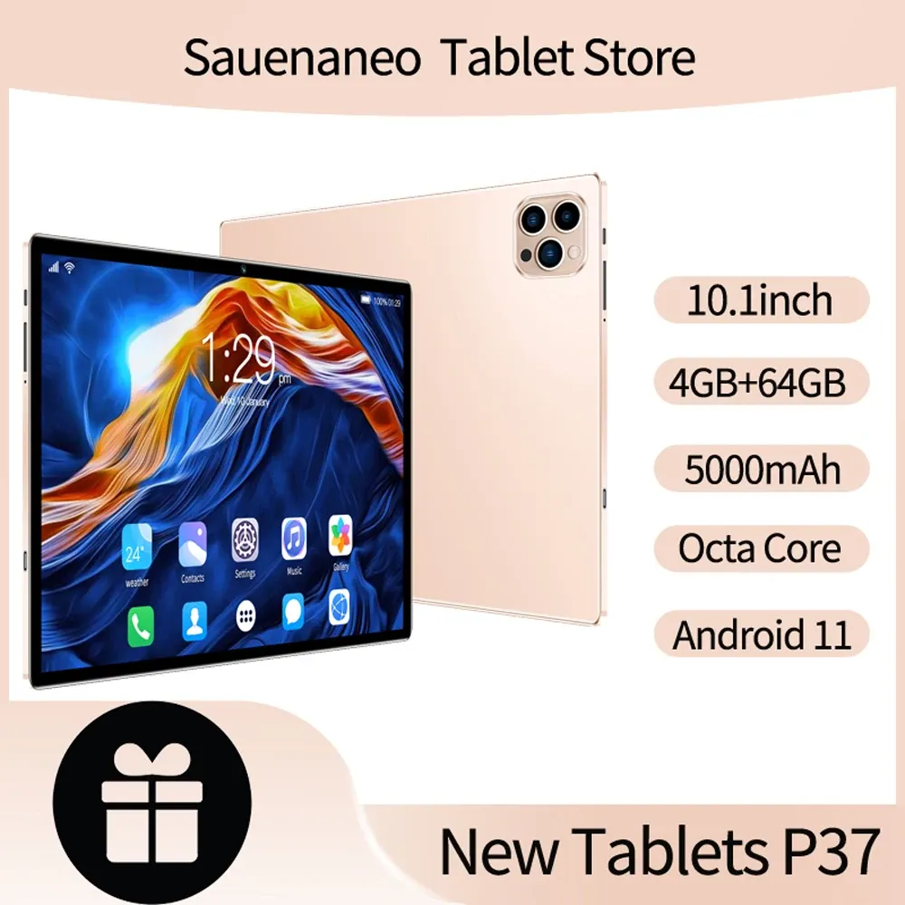 [TAXA inlusa | moedas R$298]Tablet Android P37, 10.1 4gb ram