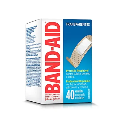 3 Caixas Band-Aid Curativos Adesivos Regular 40 Unidades
