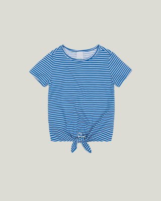 Blusa Listrada Meia Malha Menina Malwee Kids