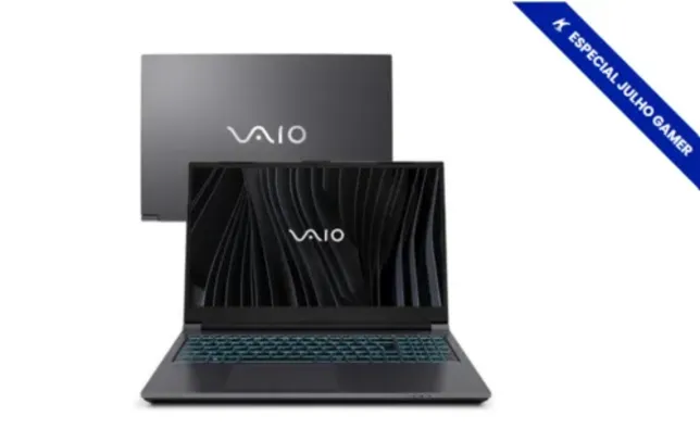 Notebook Vaio FH15, Intel Core I7-13700H, 32GB, SSD 1TB, Geforce RTX 3050, Tela 15.6 Full HD, Shell Efi, Cinza Escuro