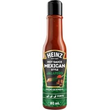 2 Unidades Molho de Pimenta Heinz Mexicana Jalapeno - 80ml