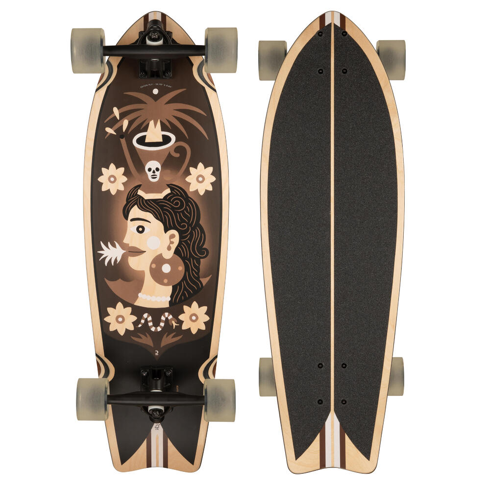 Longboard de Skate Fish 500 Oxelo