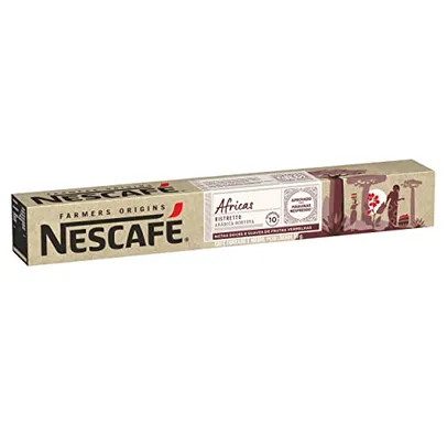 [REC] Nescafé Café Em Cápsulas Nescafe Africas 10Caps - Compatível Com Nespresso