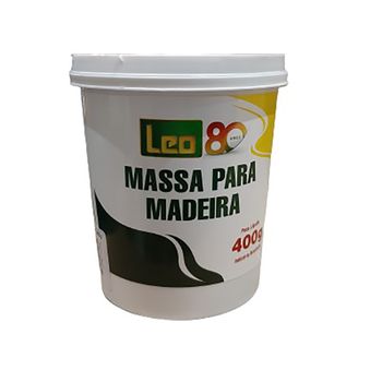 Massa Para Madeira Branco 400g Leo