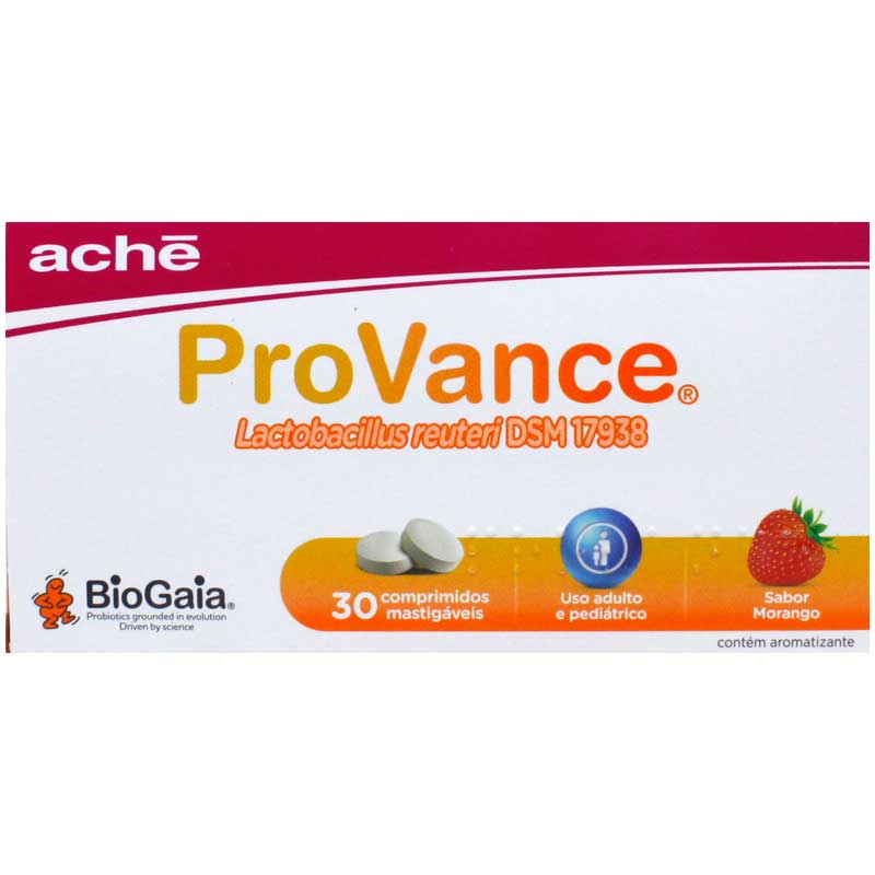 Provance Morango 30 Comprimidos