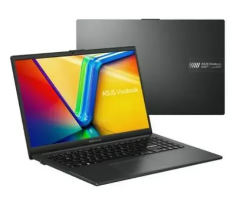 Notebook Asus Vivobook Go E1504fa Amd Ryzen 5 7520u, 8GB, SSD 512GB, Tela 15.6" FHD, Linux Keepos, Preto - Nj732