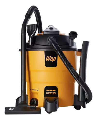 Wap GTW 55 aspirador pó e água soprador 55L amarelo e preto