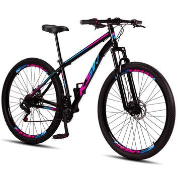 Bicicleta Ksvj Aro 29 Aço Carbono Freios Disco Suspensão 21v