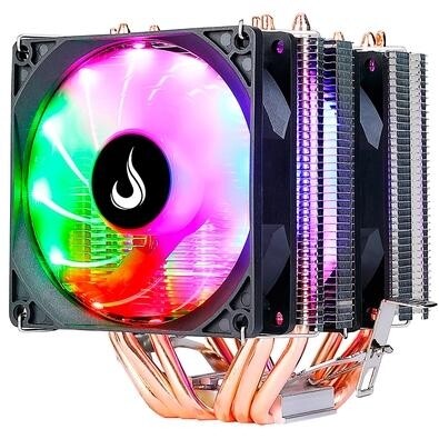 Air Cooler Rise Mode Gamer G800, RGB, AMD/Intel, 90mm, Preto - RM-AC-O8-RGB