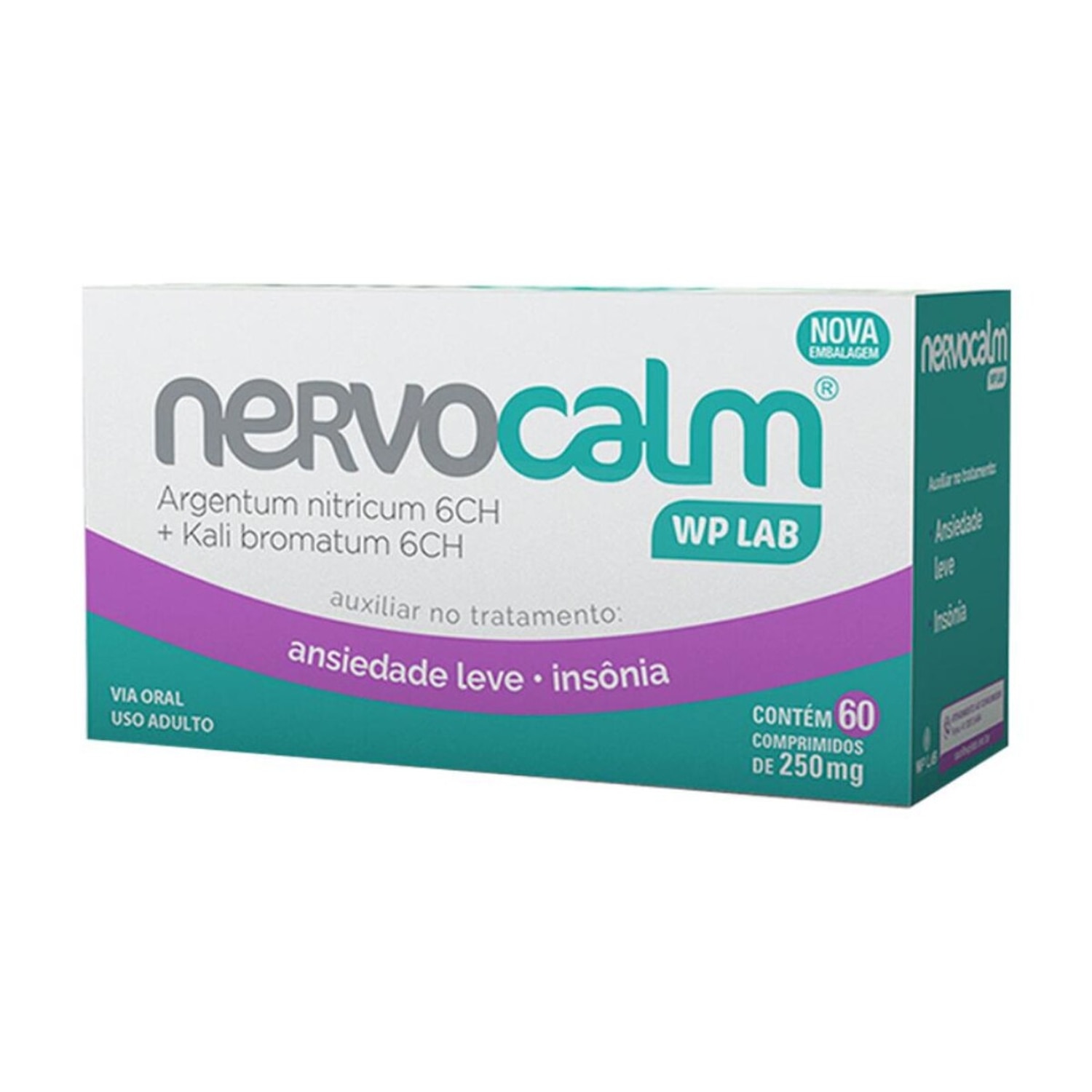 Nervocalm 250mg 60 Comprimidos
