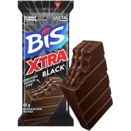 5 Unidades Bis Xtra Chocolate Black 45g