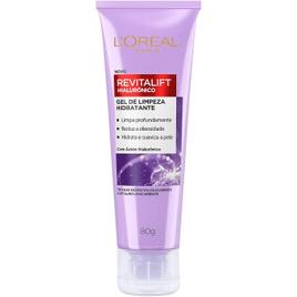 L'Oréal Paris Revitalift Gel de Limpeza Facial Hialurônico Anti-idade 80g