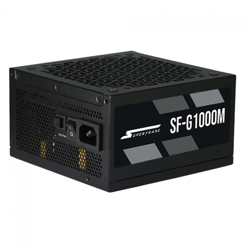 Fonte SuperFrame 1000W 80 Plus Gold Full Modular Com Conector PCIe 5.0 PFC Ativo SF-G1000M