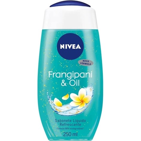 2 Unidades Sabonete Líquido Nivea Frangipani & Oil - 250ml
