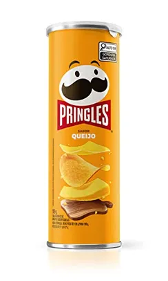 [+por- R$7,64] Salgadinho Batata Frita Pringles® Queijo 109g