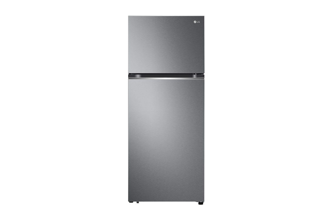 Geladeira LG Frost Free Inverter 395L Duplex Platinum Inox - GN-B392PQD