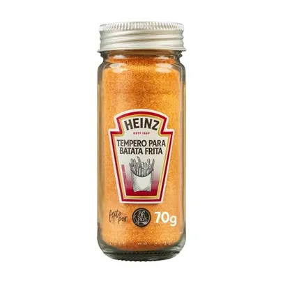 (Rec / + por - R$ 12,74) Heinz Tempero Para Batata Frita Vidro 70G