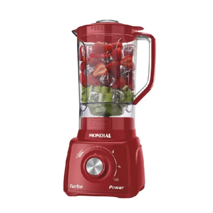 Liquidificador Mondial Turbo Power L-99 FR Vermelho - 220V