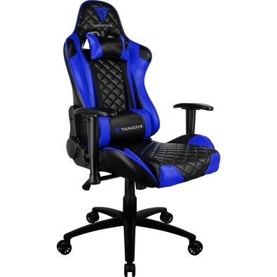 Cadeira Gamer ThunderX3 TGC12 Até 120kg Com Almofadas Descanso de Braço 2D Preto e Azul
