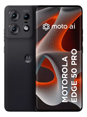 [Cartão MP] Motorola Edge 50 Pro 5G 256GB Black 12GB RAM