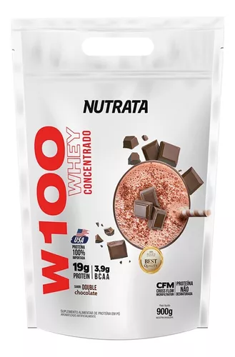 Whey Protein W100 Nutrata (Refil) - 900g