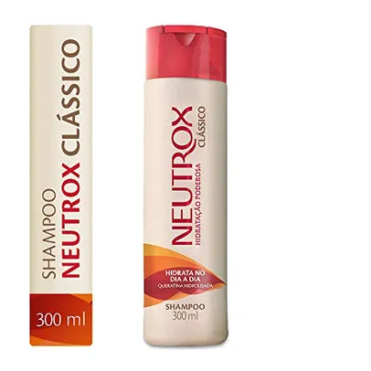 (R$ 5,09 +por-) Shampoo Neutrox Classico 300ml, Neutrox, Amarelo