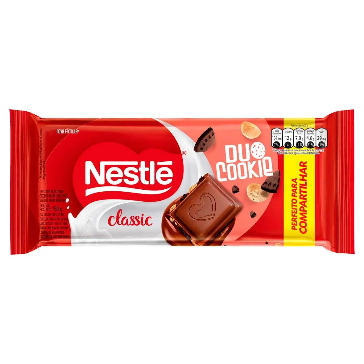 Chocolate NESTLÉ CLASSIC Duo Cookie 150g