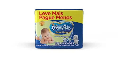 (REC) MamyPoko Lenços Umedecidos Toque Suave - 200 Unidades