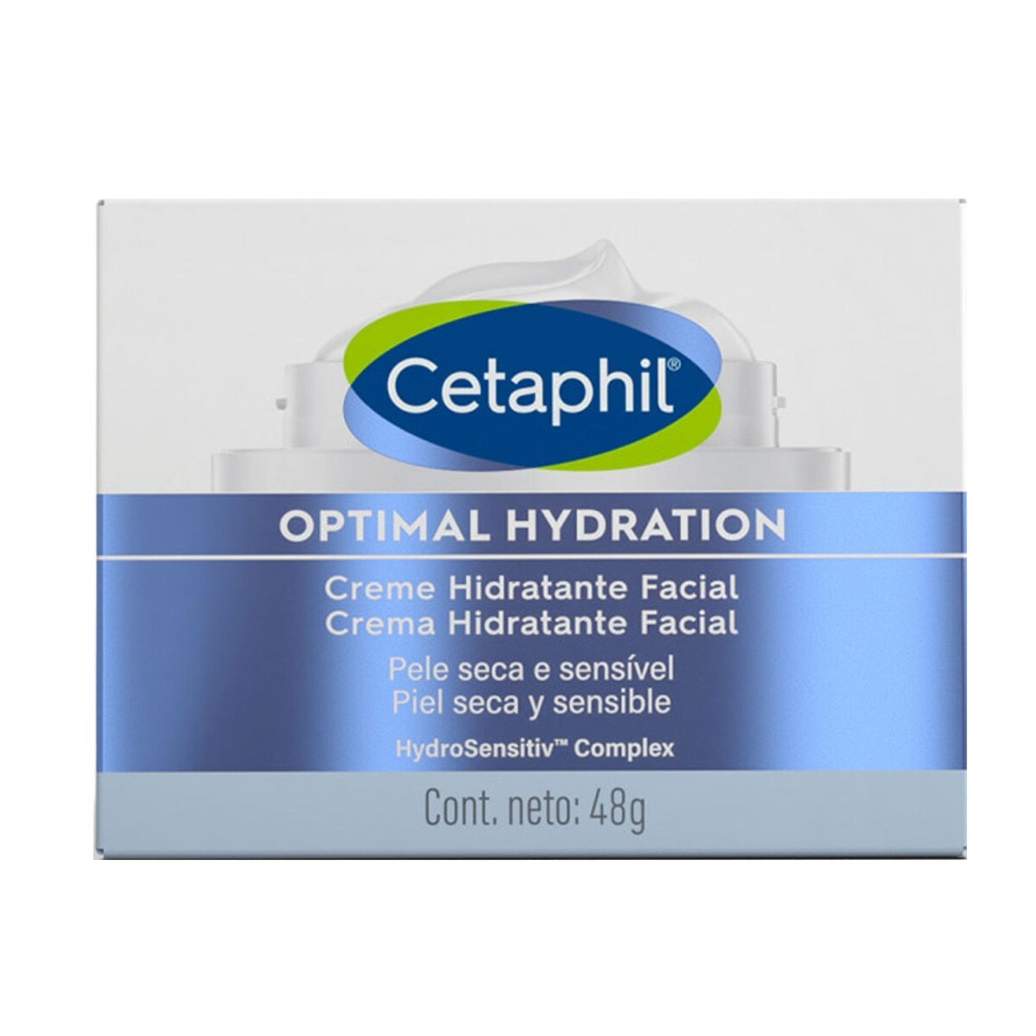 Creme Hidratante Facial Cetaphil Optimal Hydration 48g