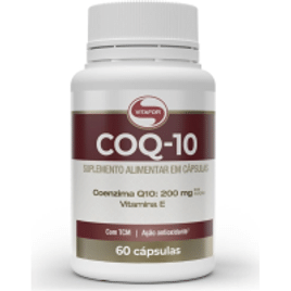 Suplemento Coenzima Q10 200mg Vitafor - 60 Cápsulas