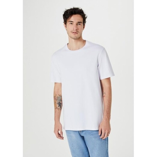 Camiseta Básica Hering Masculina Comfort Super Cotton