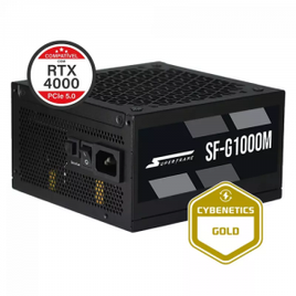 Fonte SuperFrame 1000W 80 Plus Gold Full Modular Com Conector PCIe 5.0 PFC Ativo SF-G1000M