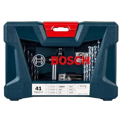 [Selecionados] Kit de Pontas e Brocas Bosch V-Line 41 pçs
