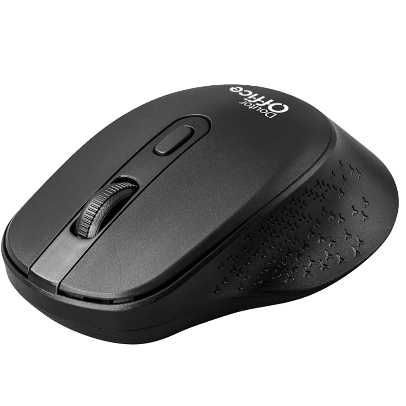 Mouse Dr. Office Sem Fio 1600 DPI USB 2.0 - MDR-0104-B