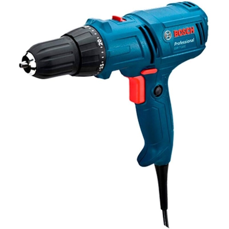 Parafusadeira e Furadeira Bosch GSR 7-14 E 400W Mandril de 3/8" com Cabo de 4 Metros