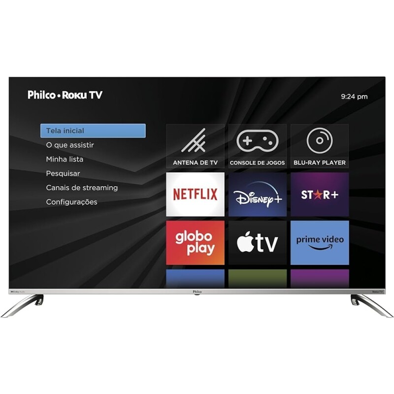 Smart TV 50 Philco PTV50G7PR2CSB 4K Roku TV Led Dolby Audio