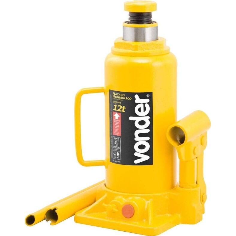 Macaco Hidráulico tipo Garrafa 12 Toneladas VONDER-6874120000