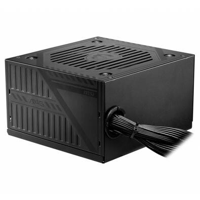 Fonte MSI MAG A600DN ATX 600W 80 PLUS PFC Ativo Entrada Bivolt Preto - 306-7ZP6B22-809